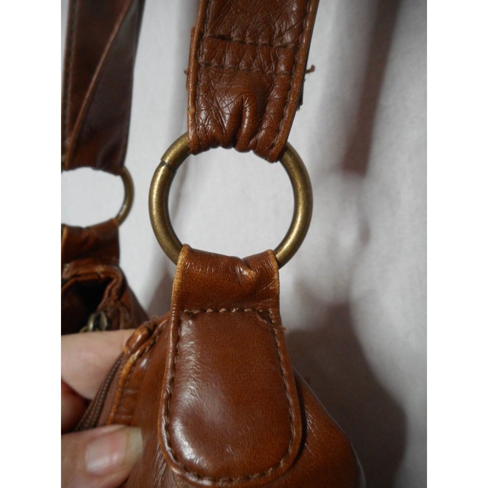 Brown Bueno Handbag Brown adjustable strap Lined Crossbody Purse Shoulder Bag - Picture 8 of 10